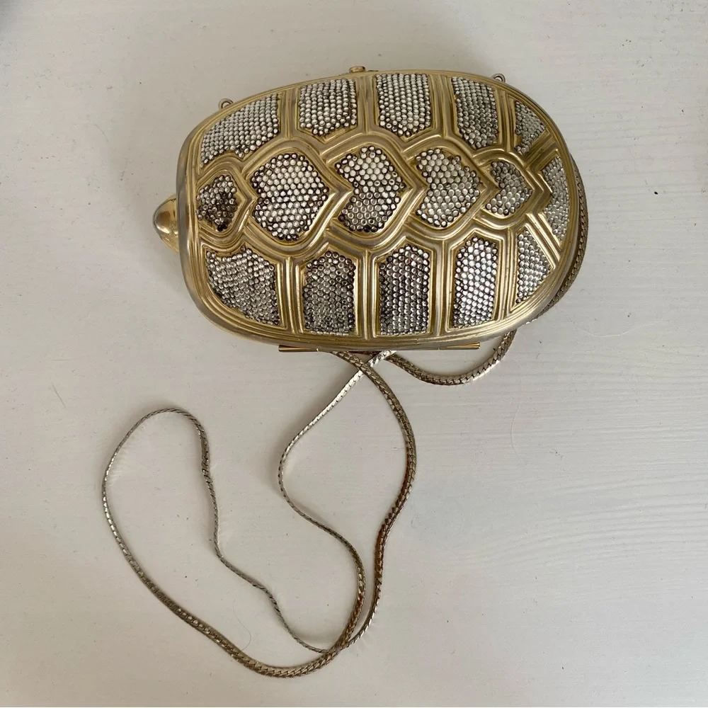 Judith Leiber Swarovski Crystal Vintage Miniaudiere - Picture 9 of 11